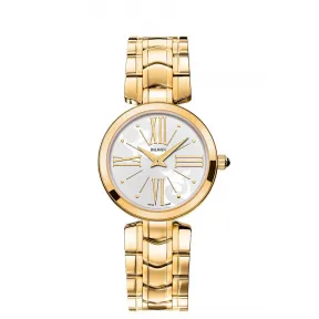 宝曼/Balmain 33MM 不锈钢镀金 石英机芯 女表 B42703312