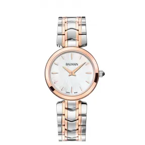 宝曼/Balmain 32MM 不锈钢镀玫瑰金 石英机芯 女表 B42783386