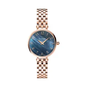 宝曼/Balmain Sedirea 精钢镀玫瑰金 石英机芯 女表 B4299.33.64