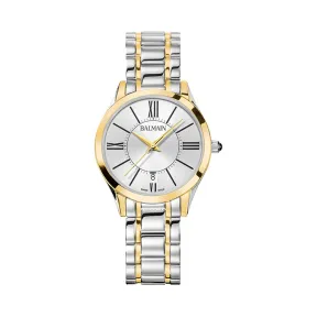 宝曼/Balmain Classic R Lady 精钢镀金 石英机芯 女表 B4312.39.22