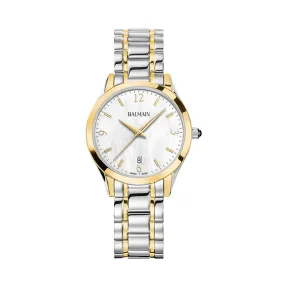 宝曼/Balmain Classic R Lady 精钢镀金 石英机芯 女表 B4312.39.84