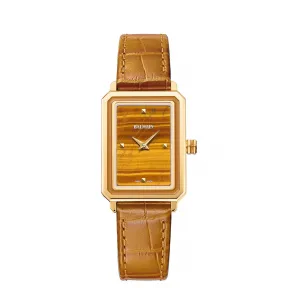 宝曼/Balmain 33MM X 25MM 不锈钢镀金 石英机芯 女表 B43905256