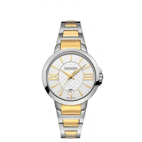 宝曼/Balmain 34MM 不锈钢镀金 石英机芯 女表 B45713922