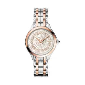 宝曼/Balmain Flamea II 精钢镀玫瑰金 石英机芯 女表 B4758.33.85