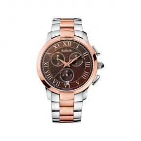 宝曼/Balmain 42.92 MM 不锈钢镀玫瑰金  男表 B53683352
