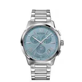 宝曼/Balmain 42MM 不锈钢 石英机芯 男表 B74813396