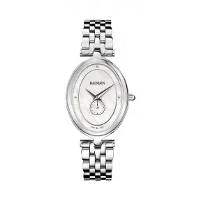 宝曼/Balmain Haute Elegance Oval 精钢 石英机芯 女表 B8111.33.86