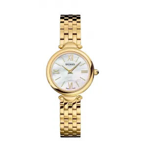 宝曼/Balmain 29MM 不锈钢镀金 石英机芯 女表 B81503382