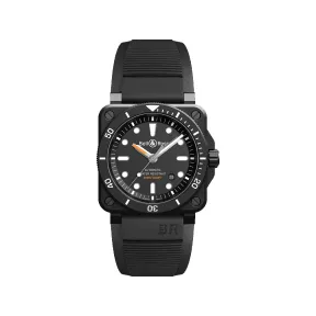 柏莱士/Bell&ross Instruments 系列 42MM 哑光黑色陶瓷 自动机械机芯 男表 BR0392-D-BL-CE-SRB