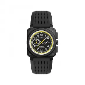 柏莱士/Bell&ross Instruments 系列 42MM 哑光黑色陶瓷 自动机械机芯 男表 BR0394-RS20-SRB