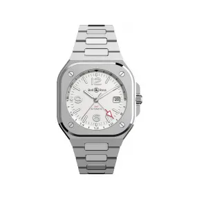 柏莱士/Bell&ross 41 MM 缎面打磨及抛光不锈钢 自动机械机芯 BR05G-SI-ST-SST