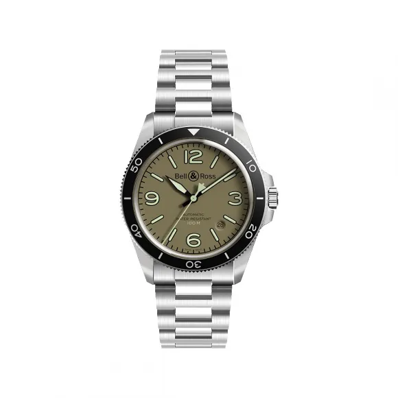 柏莱士/Bell&ross vintage 系列 41MM 磨砂-抛光精钢 自动机械机芯 男表 BRV292-MKA-ST-SST