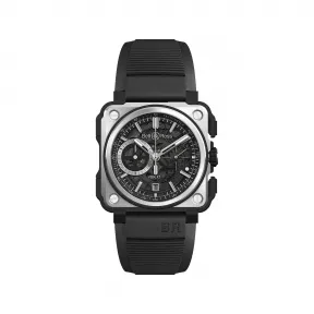 柏莱士/Bell&ross Experimental 系列 45MM 钛和陶瓷 自动机械机芯 男表 BRX1-CE-TI-BLC