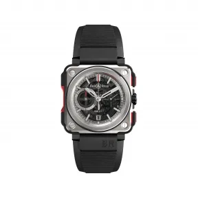 柏莱士/Bell&ross Experimental 系列 45MM 钛和陶瓷 自动机械机芯 男表 BRX1-CE-TI-RED