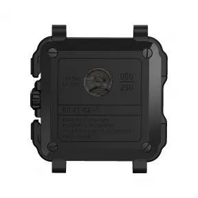 柏莱士/Bell&ross Experimental 系列 45MM PVD镀黑色钛金属和哑光黑色陶瓷带有橡胶嵌件 自动机械机芯 男表 BRX1-PHANTOM-SRB