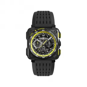 柏莱士/Bell&ross Experimental 系列 45MM 磨砂-抛光钛金属和陶瓷 自动机械机芯 男表 BRX1-RS20-SRB