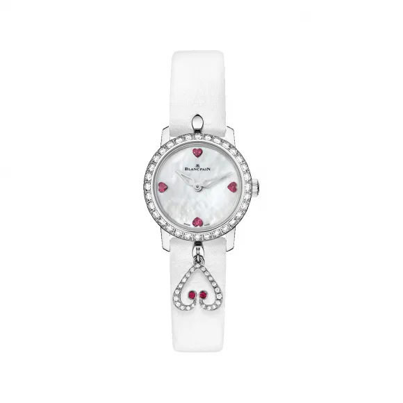 宝珀/Blancpain Women 女装腕表系列 白金表壳 自动机械机芯 女表 0063-1997-58A