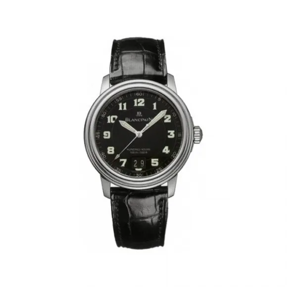 宝珀/Blancpain 38MM 不锈钢 自动机械机芯 男表 2150-1130m-53b