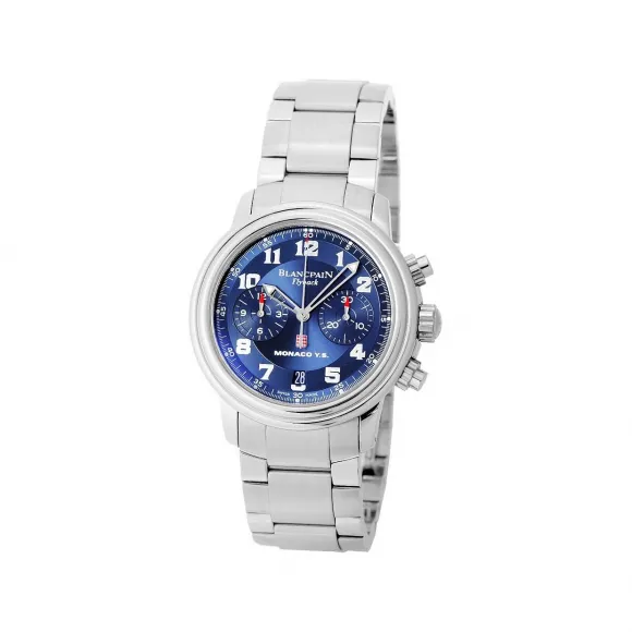 宝珀/Blancpain 38MM 不锈钢 自动机械机芯 男表 2182F-1140M-71