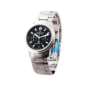 宝珀/Blancpain 38MM 不锈钢 自动机械机芯 男表 2185F-1130Y-71