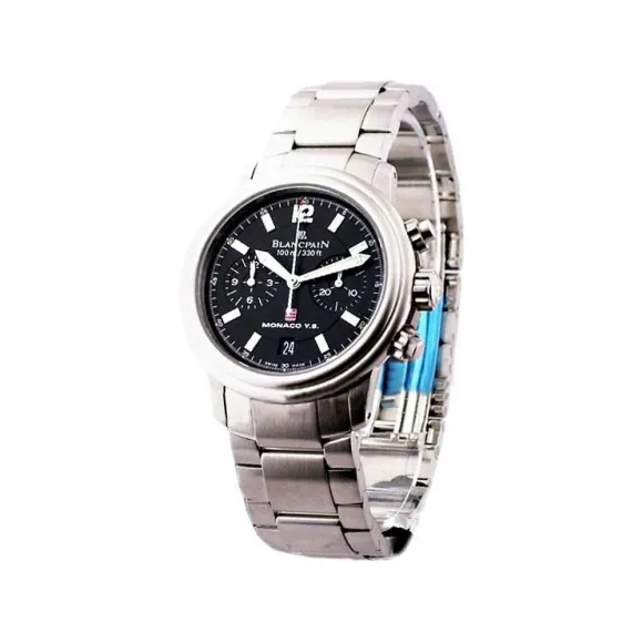 宝珀/Blancpain 38MM 不锈钢 自动机械机芯 男表 2185F-1130Y-71