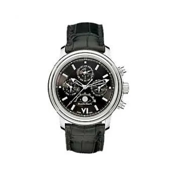 宝珀/Blancpain 38MM 不锈钢 自动机械机芯 男表 2585-1130-53