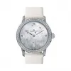 宝珀/Blancpain Women 女装腕表系列 18k白金镶钻 自动机械机芯 女表 3300-35C54E-52B