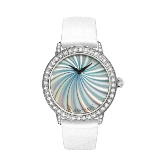 宝珀/Blancpain Women 女装腕表系列 18K白金 自动机械机芯 女表 3650-1944L-58B