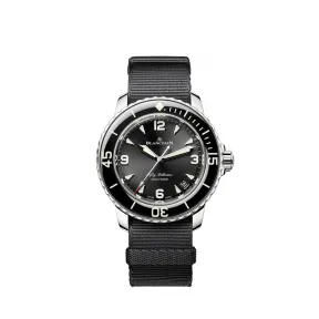 宝珀/Blancpain 五十寻系列 42.3 MM 精钢 自动上链 男表 5010-1130-NABA