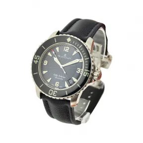 宝珀/Blancpain 45MM 不锈钢 自动机械机芯 男表 5015-1140-52B