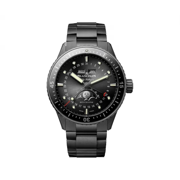 宝珀/Blancpain 五十噚系列 43.6 MM 陶瓷 自动机械机芯 男表 5054-0130-01S