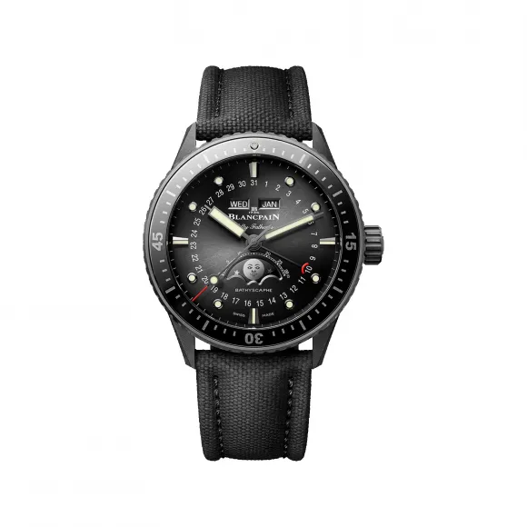 宝珀/Blancpain 五十噚系列 43.6 MM 陶瓷 自动机械机芯 男表 5054-0130-B52A