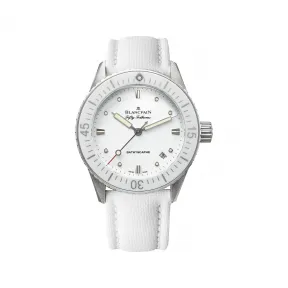 宝珀/Blancpain Fifty Fathoms 五十噚系列 精钢表壳 自动机械机芯 女表 5100-1127-W52A