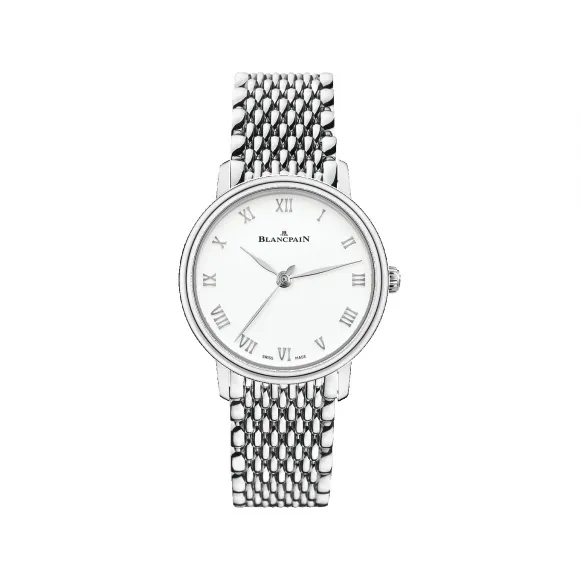宝珀/Blancpain Villeret系列 精钢表壳 自动机械机芯 女表 6104-1127-MMB