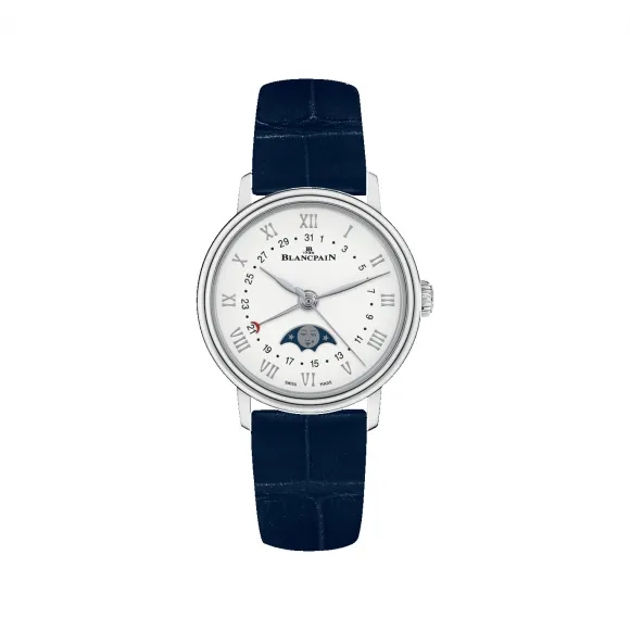 宝珀/Blancpain Villeret系列 精钢表壳 自动机械机芯 女表 6106-1127-55A