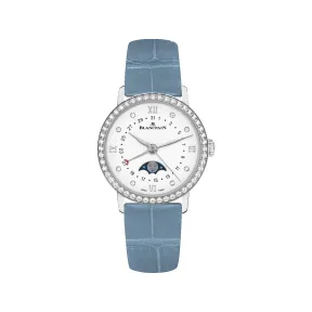 宝珀/Blancpain Villeret系列 精钢表壳 自动机械机芯 女表 6106-4628-95A