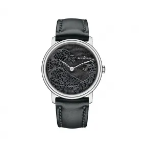 宝珀/Blancpain Villeret系列 铂金表壳 手动机械机芯 男表 6612-3433-63AB