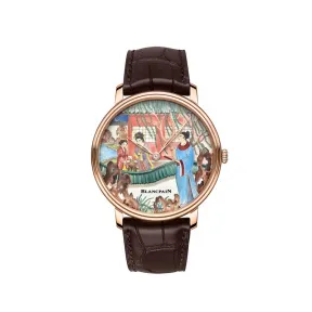 宝珀/Blancpain 艺术大师系列 45 MM 红金 手动上链 男表 6615-3619-55B