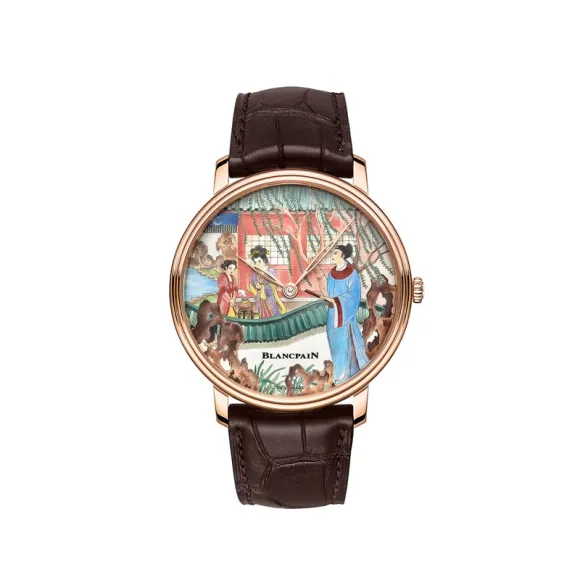 宝珀/Blancpain 艺术大师系列 45 MM 红金 手动上链 男表 6615-3619-55B