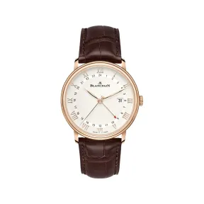 宝珀/Blancpain Villeret系列 红金 自动机械机芯 6662-3642-55