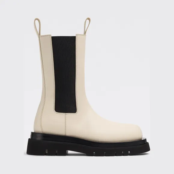 葆蝶家/Bottega Veneta 女士-鞋履系列-LUG皮靴 592045VIFH09031