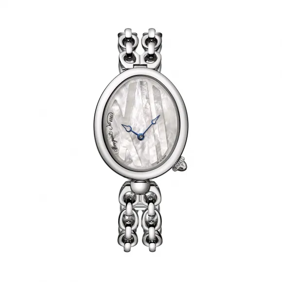 宝玑/Breguet 那不勒斯皇后 Reine De Naples 系列 精钢 自动机械机芯 女表 9807ST-5W-J50