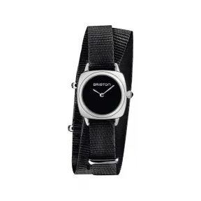 布里斯顿/briston 24 x 24 MM 抛光316L不锈钢 石英机芯 女表 19924.S.M.1.NB
