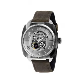 布里斯顿/briston 42 x 42 MM 灰色烟熏醋酸酯 自动机械机芯 男表 201042.SA.G.2.B