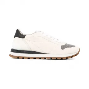 布内罗·古奇拉利/Brunello Cucinelli 球形链细节运动鞋 MZSFG1830C7830