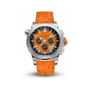 宝齐莱/Carl F. Bucherer 柏拉维系列 三地时间计时码表 精钢 47MM 自动机械机芯 男表 00.10620.08.93.03