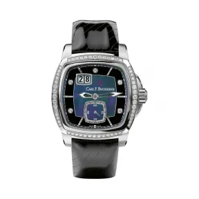 宝齐莱/Carl F. Bucherer 柏拉维系列 精钢镶钻 自动机械机芯 女表 00.10628.08.87.11