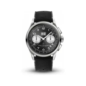 宝齐莱/Carl F. Bucherer 传承系列 年历双盘计时码表 精钢 41MM 自动机械机芯 男表 00.10803.08.32.02
