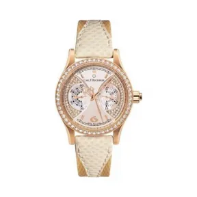 宝齐莱/Carl F. Bucherer 马利龙系列 18k玫瑰金 手动机械机芯 女表 00.10904.03.97.11