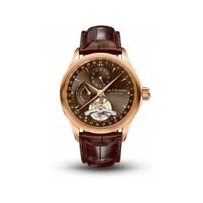 宝齐莱/Carl F. Bucherer 马利龙系列 18K 玫瑰金 手动机械机芯 男表 00.10918.03.93.01